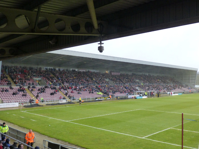 The West Stand During the Match